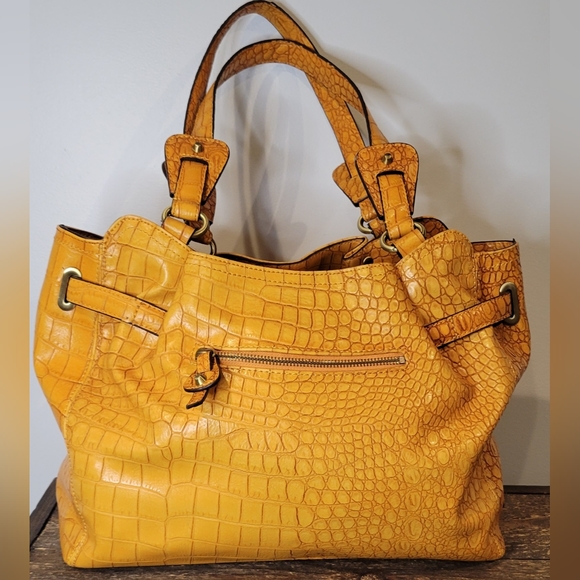 Jessica Simpson Croc Embossed Bag & Wallet- STUFF THE BAG ITEM 1-20 - Picture 4 of 15